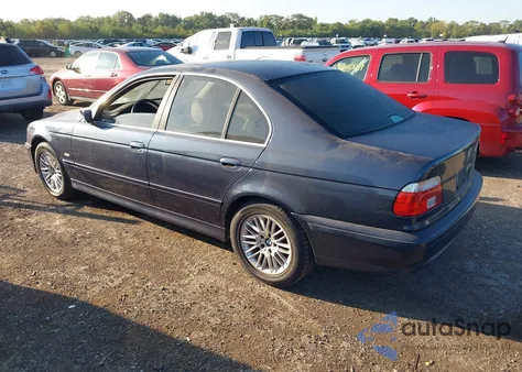 2002 BMW 530I из США, поврежденный, VIN WBADT53462CE92409